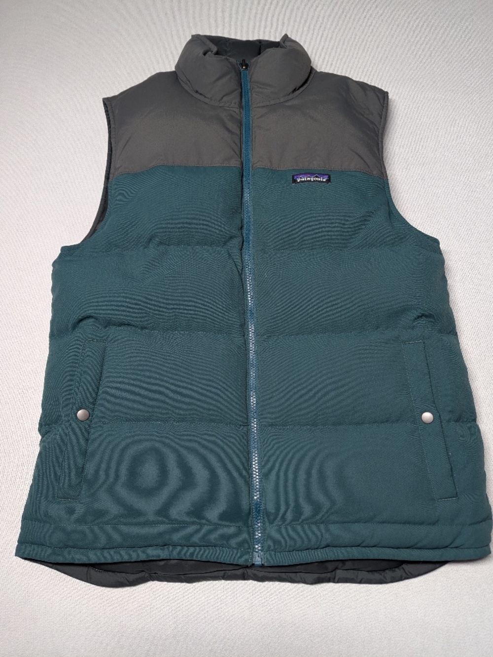 Patagonia Reversible Bivy Down Vest - Size Medium (Estimated)